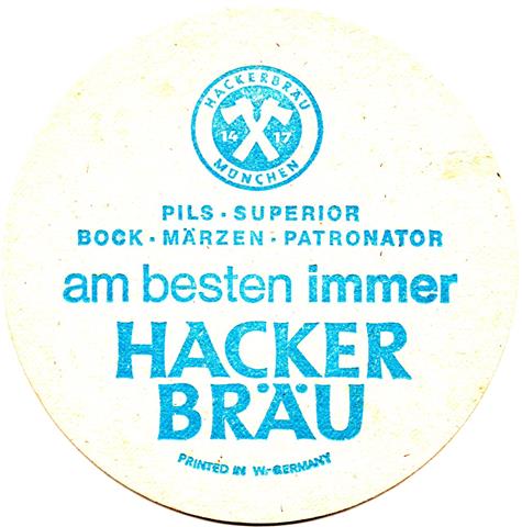 mnchen m-by hacker ha rund 7b (215-pils superior-u printed-blau)